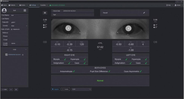 Авторефрактометр детский ручной Mediworks V-100 — изображение 2