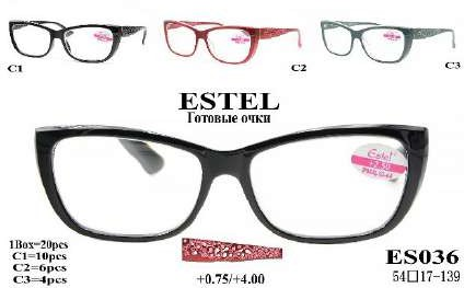 Готовые очки Estel ES036