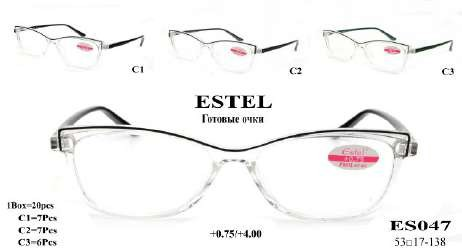 Готовые очки Estel ES047